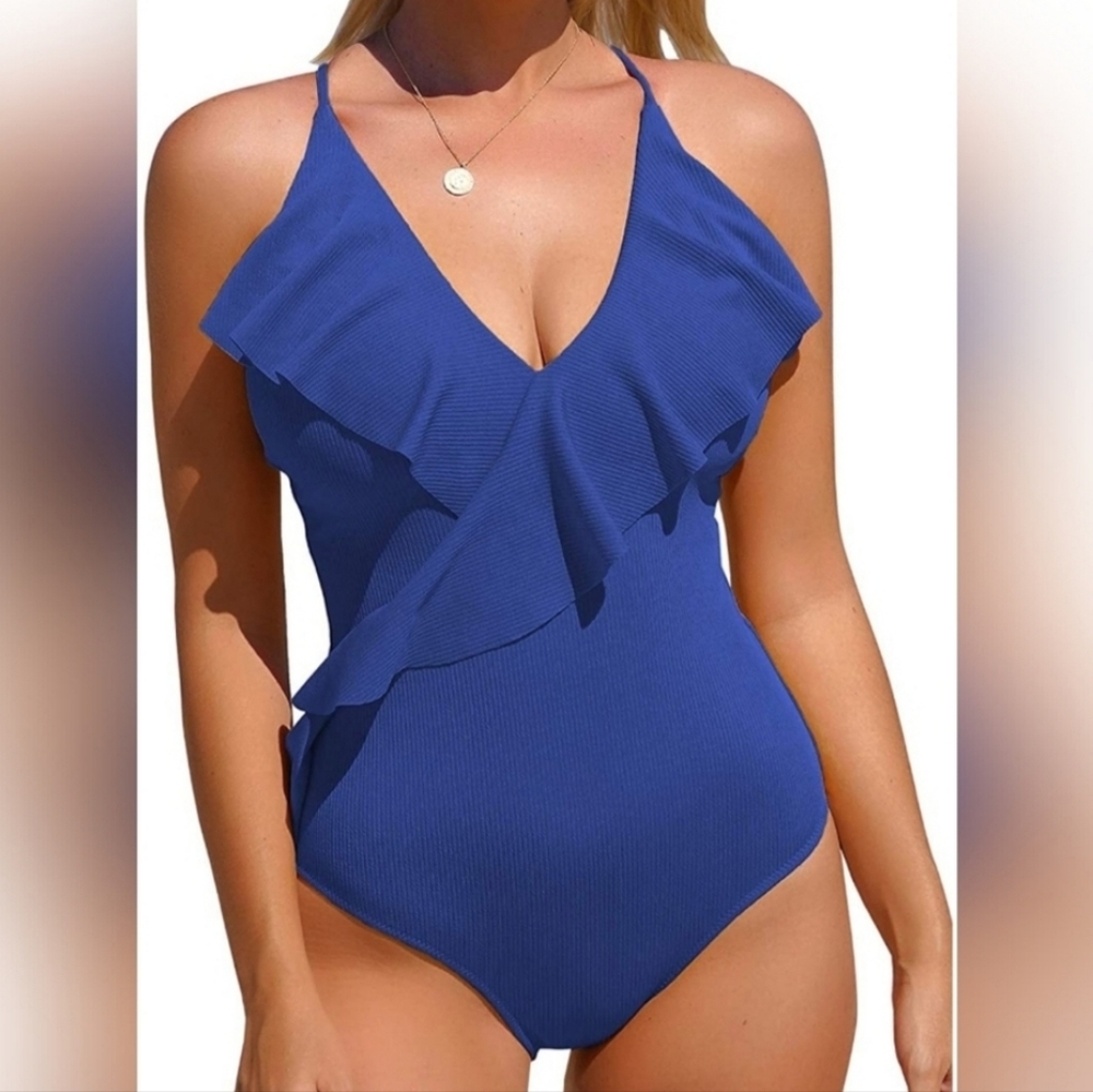 Cupshe Blue Swimsuit